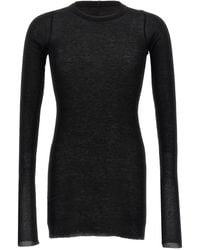 Rick Owens - 'Rib Ls T' T-Shirt - Lyst