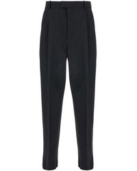 Bottega Veneta - Pants With High Waist And Double Pences - Lyst