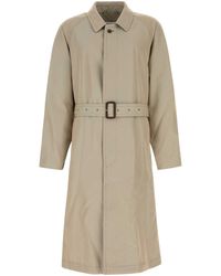 Maison Margiela - Long Single-Breasted Trench Coat - Lyst