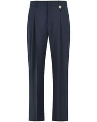 CASABLANCA - 'Pleated' Wool Pants - Lyst