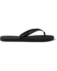 Prada - Leather Thong Sandals - Lyst