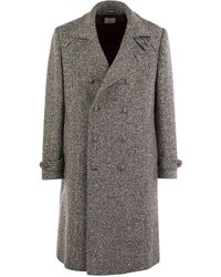 Brunello Cucinelli - One-And-A-Half-Breasted Coat - Lyst