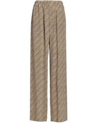 Balenciaga - "Monogram" Pajama Pants - Lyst