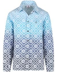 CASABLANCA - Light Cotton Blend Jacket - Lyst