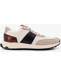 Tod's - Technical Fabric And Leather Sneakers - Lyst