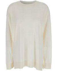 P.A.R.O.S.H. - Long-Sleeved Crewneck Sweater - Lyst