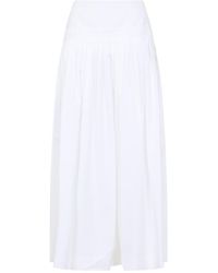 Lanvin - Basque Midi Skirt - Lyst