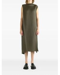 Issey Miyake - "Soft Fold Pleats" Dress - Lyst