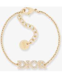 Dior - Evolution Metal Bracelet With Finishes - Lyst