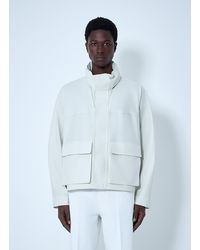 Lemaire - High-Collar Utility Jacket - Lyst