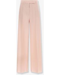 Max Mara - Mxmgirone Virgin Wool, Silk And Mohair Trousers - Lyst