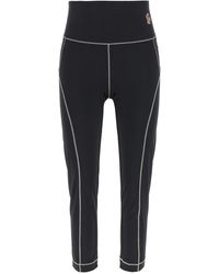 Moncler - Logo Patch Leggings - Lyst