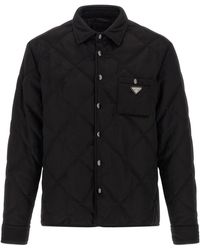 Prada - Cashmere Overshihrt - Lyst