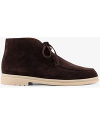 Loro Piana - Walk And Walk Suede Lace-Up Shoe - Lyst