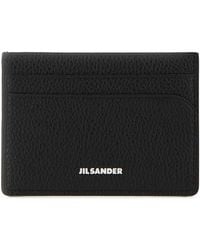 Jil Sander - Leather Card Holder - Lyst