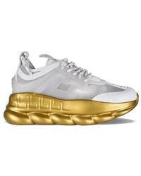 Versace - Chain Reaction Nylon Sneakers - Lyst