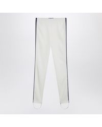 Prada - Ivory Technical Fabric Leggings - Lyst