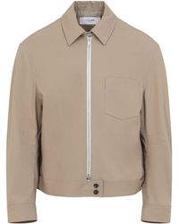 Celine - Cotton Jacket - Lyst