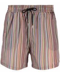 Paul Smith - Signature Stripe Swim Shorts - Lyst