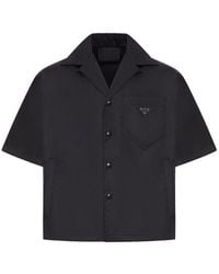 Prada - Short-Sleeved Re-Nylon Shirt - Lyst
