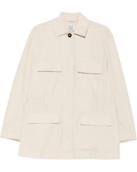 TOTEME - Cotton Blend Jacket - Lyst