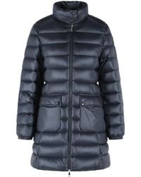 Moncler - 'Genet' Long Polyamide Down Jacket - Lyst