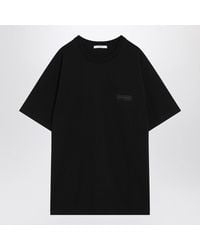 Givenchy - Cotton T-Shirt With Logo Patch - Lyst