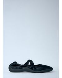Balenciaga 'Anatomic' Ballet Flats in Black | Lyst