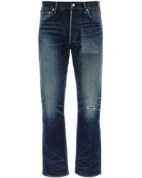 Visvim - Dark Denim Jeans - Lyst