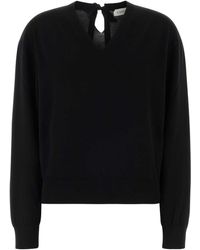 Lanvin - Wool Blend Sweater - Lyst