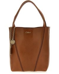 Chloé - Spin Piccola Leather Tote - Lyst