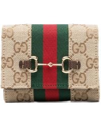 Gucci - Neutrals Wallets & Purses - Lyst