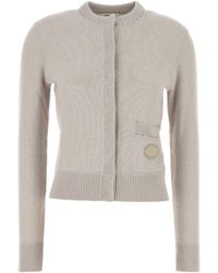 Fendi - Wool Cardigan - Lyst