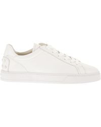 Tod's - Leather Trainers - Lyst