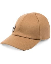 Roger Vivier - Rv Flower Strass Baseball Cap - Lyst
