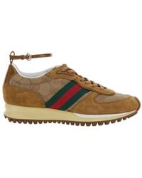 Gucci - Re-Motion Suede Low-Top Sneakers - Lyst