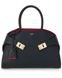 Ferragamo - Leather Bag - Lyst