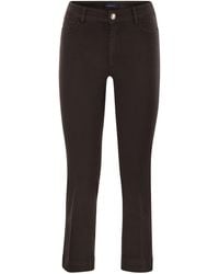 Sportmax - Enna Denim Pants With Mini Flare Line - Lyst