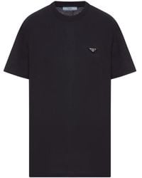Prada - Logo T-Shirt - Lyst