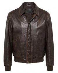 Prada - Leather Jacket - Lyst