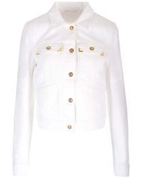 Palm Angels - Cotton Denim Jacket - Lyst