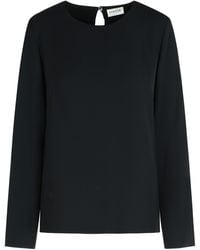 P.A.R.O.S.H. - P.A.R.O..H. 'Poker' Polyester Blouse - Lyst