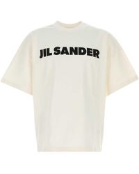 Jil Sander - T-Shirt Crewneck Short Sleeves - Lyst