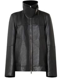 Sportmax - Oversized Leather Jacket - Lyst