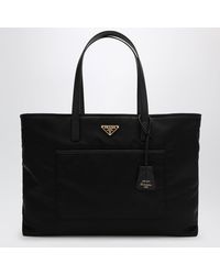 Prada - Reedition 1978 Large Renylon And Saffiano Shopping Bag - Lyst