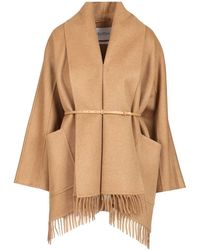 Max Mara - Camel Cardigan Coat - Lyst