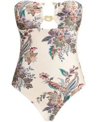 Zimmermann - Rhiannon Knot One-Piece Swimsuit - Lyst