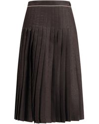 Burberry - Skirts - Lyst