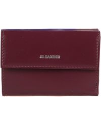 Jil Sander - Leather Logo Wallet - Lyst