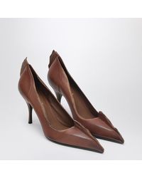 Prada - Cocoa-Coloured Pumps - Lyst
